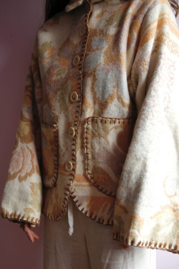 Wool Blanket Jacket - Image 8